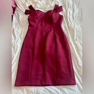 Calvin Klein Deep Red Dress